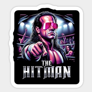 Sharpshooter Legacy: Bret 'The Hitman' Hart Tee Sticker